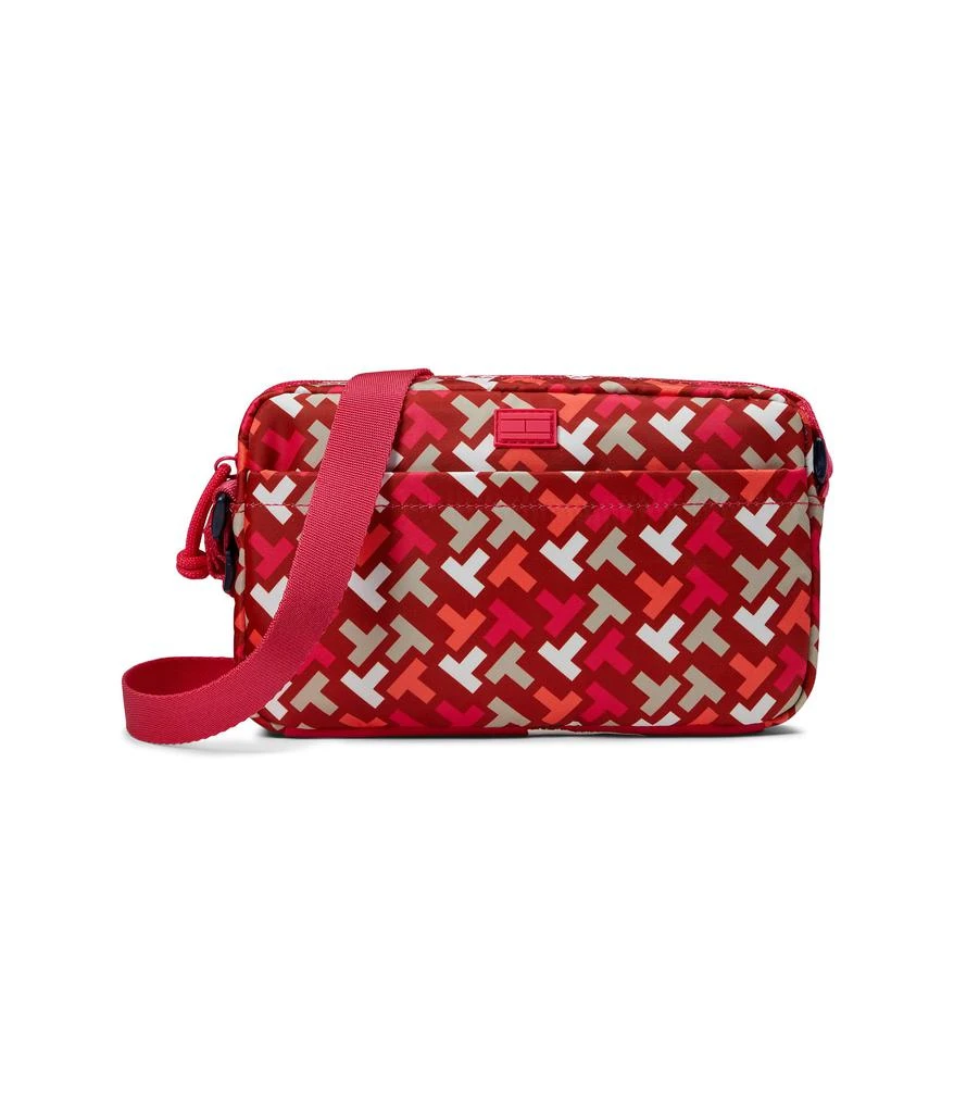 商品Tommy Hilfiger|Erin II Camera Crossbody Bias Multi Print Nylon,价格¥246,第1张图片