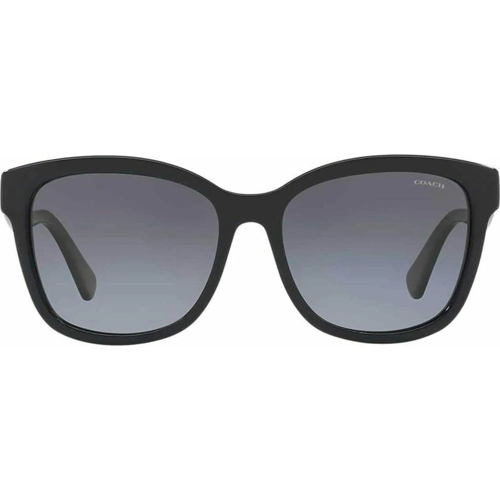 商品Coach|Coach Women's Sunglasses - Black Plastic Frame Grey Gradient Lens | 0HC8219 50021156,价格¥558,第3张图片详细描述