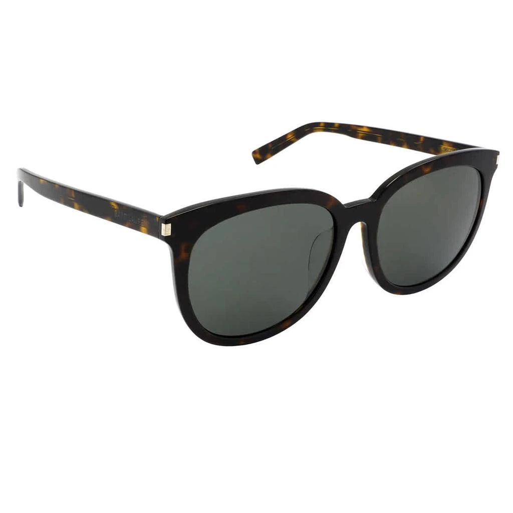商品Yves Saint Laurent|Grey Square Men's Sunglasses SL 284 F SLIM 002 56,价格¥952,第3张图片详细描述