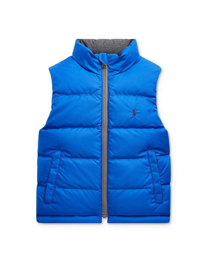 商品Ralph Lauren|Boys' Reversible Down Vest, Big Kid - 100% Exclusive,价格¥701,第1张图片