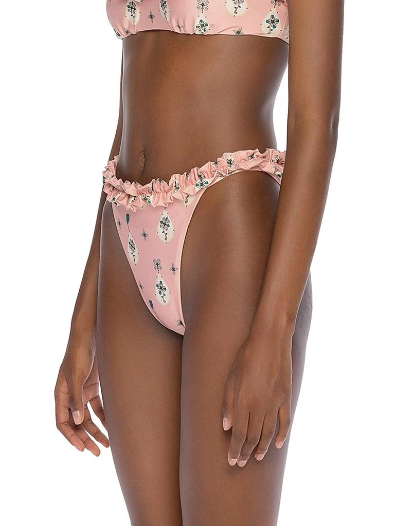 商品Agua by Agua Bendita|Alma Luz Joyeria Ruffled Bikini Bottom,价格¥354,第5张图片详细描述
