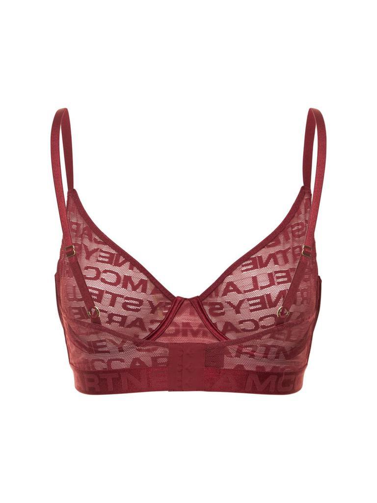 商品Stella McCartney|Monogram Soft Mesh Bra,价格¥1053,第4张图片详细描述