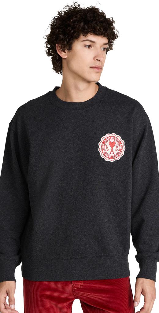 AMI Ami Patch Sweatshirt商品第1张图片规格展示