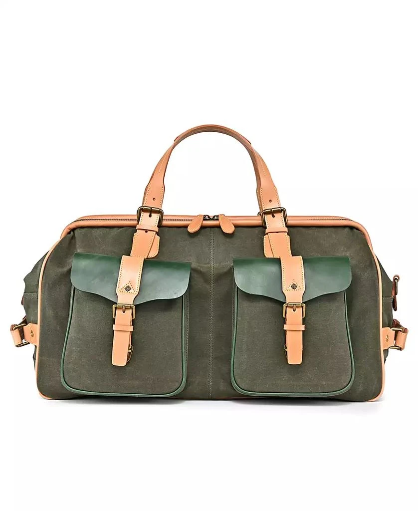 商品OLD TREND|Women's Waxed Cotton Canvas Speedwell Travel Bag,价格¥2448,第1张图片