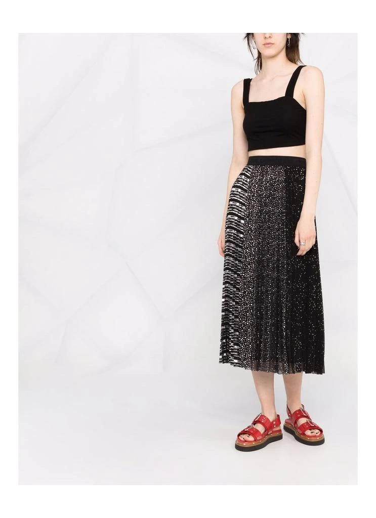 商品Karl Lagerfeld Paris|k dots pleated skirt,价格¥1167,第4张图片详细描述