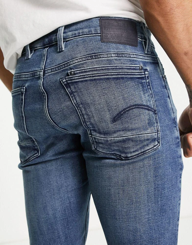 商品G-Star|G-Star Lancet skinny jeans in mid wash,价格¥656,第4张图片详细描述