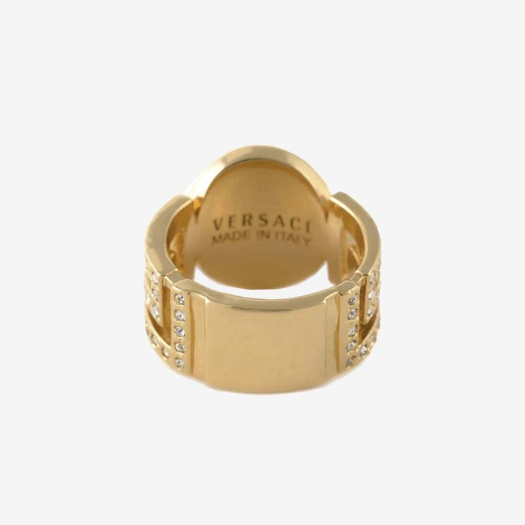 商品Versace|La Medusa Ring With Crystals,价格¥2608,第3张图片详细描述