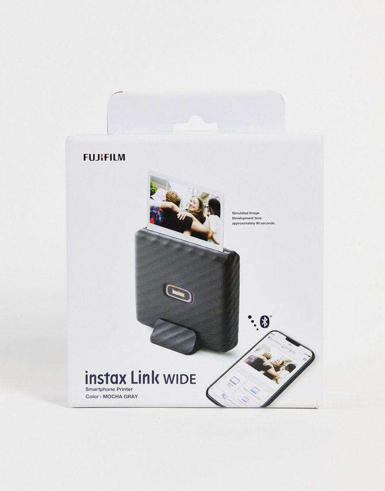 商品Fujifilm|Fujifilm Instax Link Wide Printer - Mocha Grey,价格¥1234,第1张图片