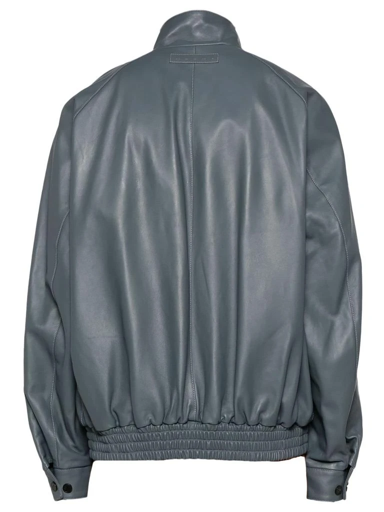 商品Marni|Grey Lambskin Bomber Jacket,价格¥18345,第2张图片详细描述