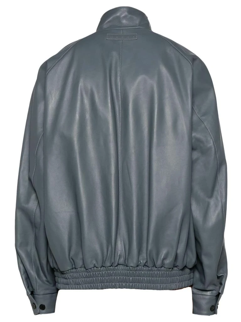 商品Marni|Grey Lambskin Bomber Jacket,价格¥19665,第2张图片详细描述