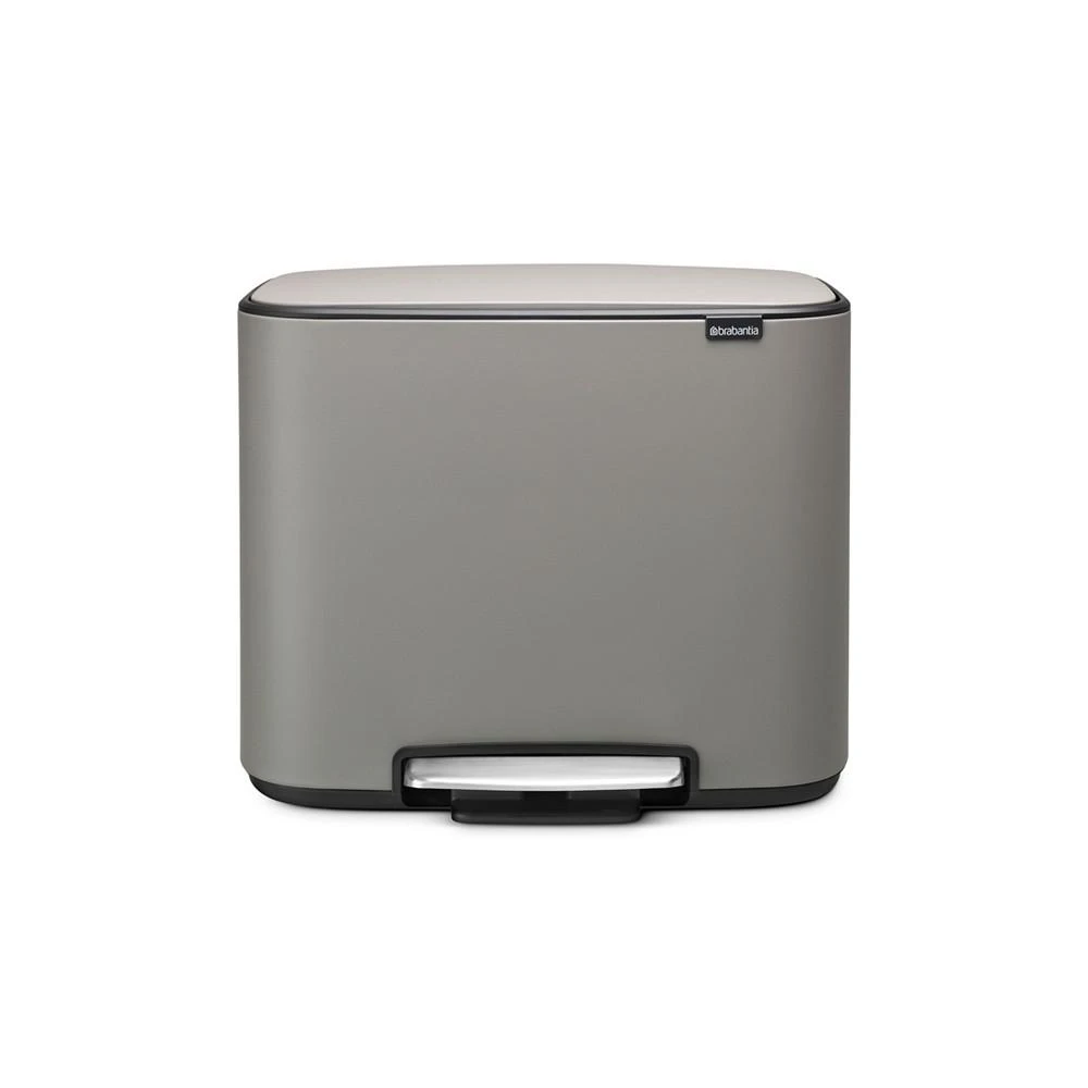 商品Brabantia|Bo Step on Multi Compartment Trash Can, 3 x 3 Gallon, 3 x 11 Liter,价格¥2006,第3张图片详细描述