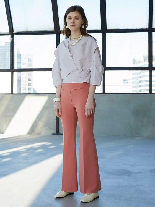 商品J.CHUNG|Sealing Bootcut Trouser (Blush Pink),价格¥1330,第1张图片