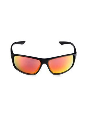 商品NIKE|67MM Rectangle Sunglasses,价格¥451-¥526,第1张图片