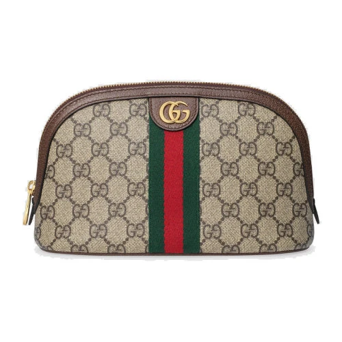 商品Gucci|【现货】古驰 Ophidia米色双GSupreme老花大号化妆包 62555196IWG8745,价格¥3789,第1张图片
