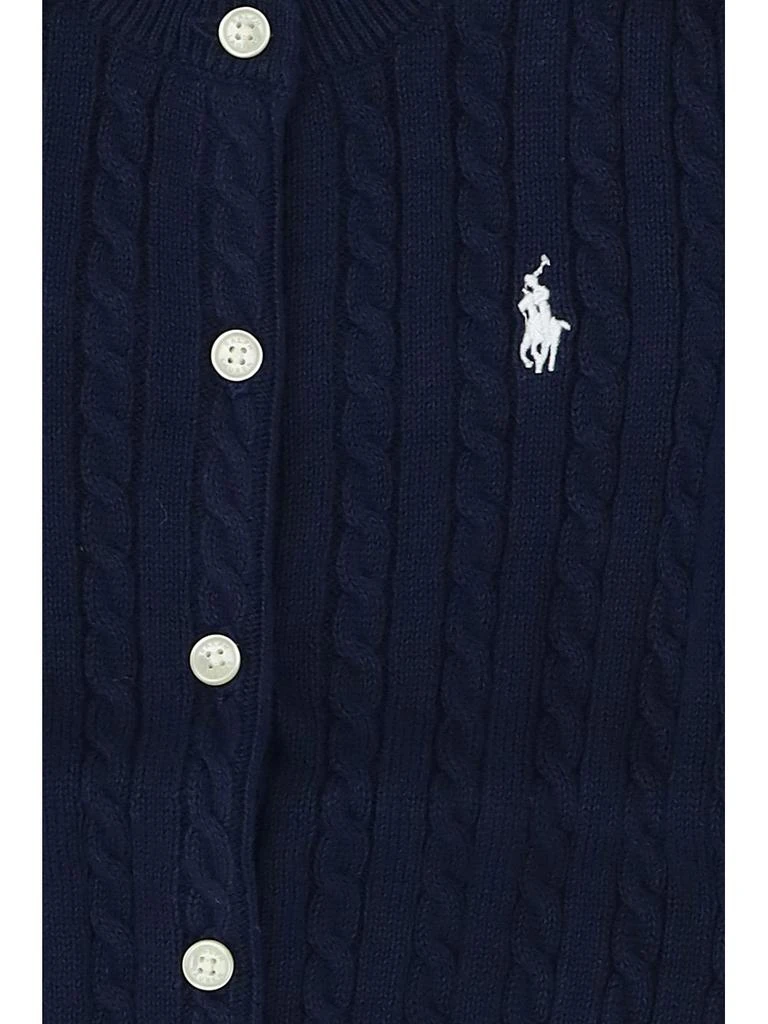 商品Ralph Lauren|Ralph Lauren Kids Polo Pony Buttoned Knitted Cardigan,价格¥516,第3张图片详细描述