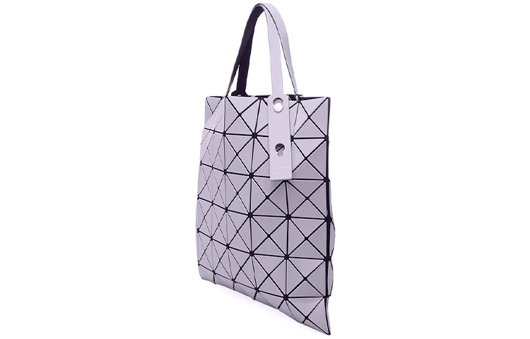 商品[国内直发] Issey Miyake|三宅一生 Lucent系列  六格大容量 PVC 托特包Tote包购物袋电脑包单肩手提包 中号 女款 紫罗兰色,价格¥3818,第3张图片详细描述