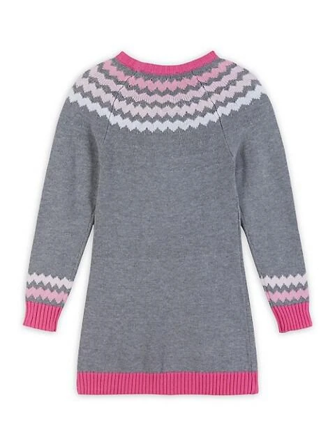 商品Andy & Evan|Little Girl's & Girl's Fair Isle Sweater Dress,价格¥448,第2张图片详细描述