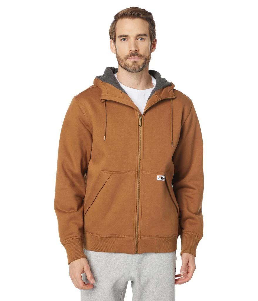 Fila Workwear Sherpa Lined Hooded Sweatshirt 1