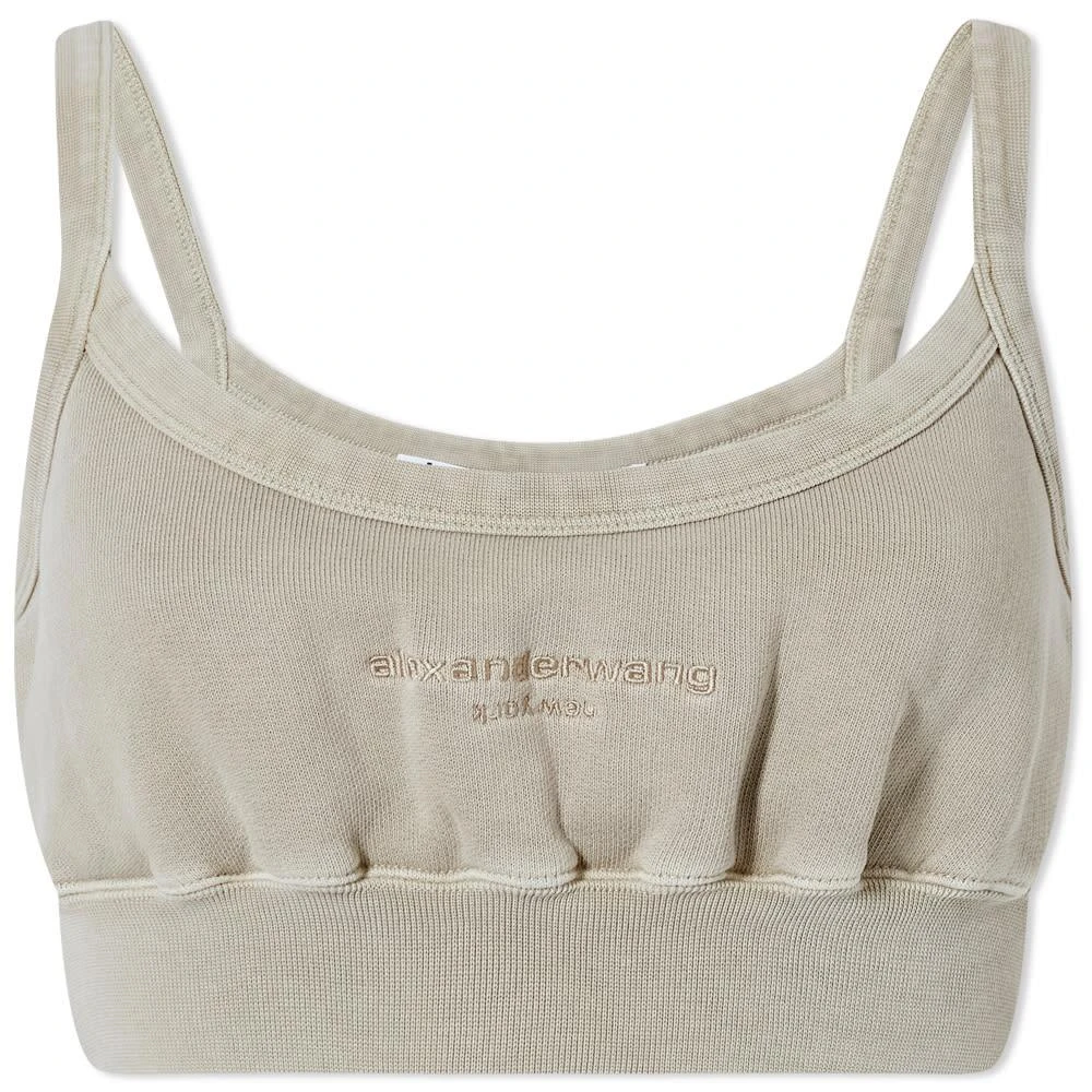 商品Alexander Wang|Alexander Wang Sweatshirt Logo Bra,价格¥720,第1张图片