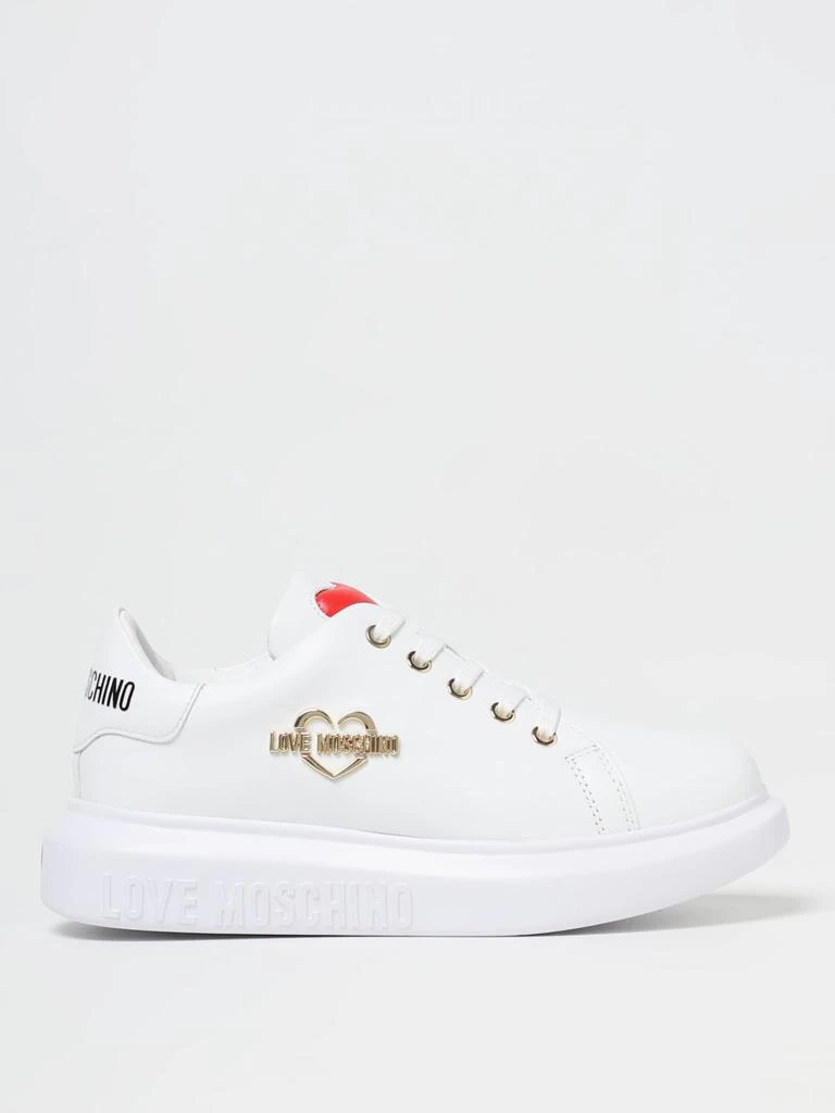 商品Love Moschino|Love Moschino sneakers in leather,价格¥1061,第1张图片