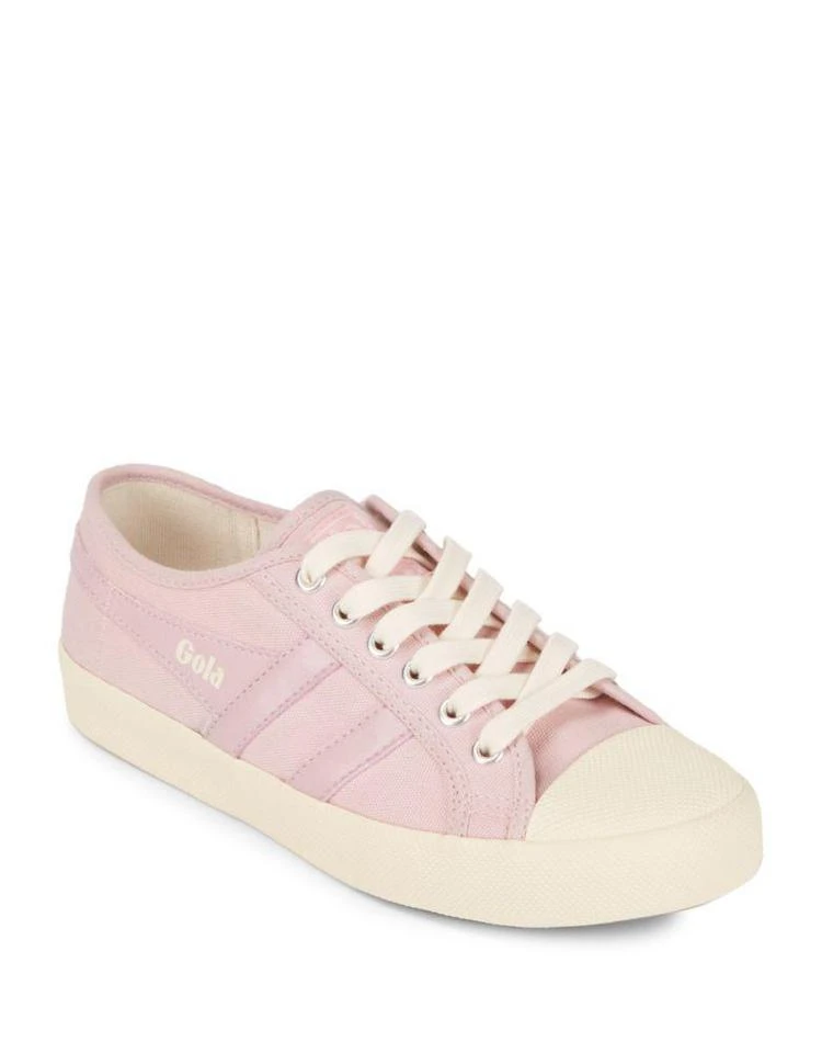 商品Gola|Coaster Textile Lace-Up Sneakers,价格¥91,第2张图片详细描述