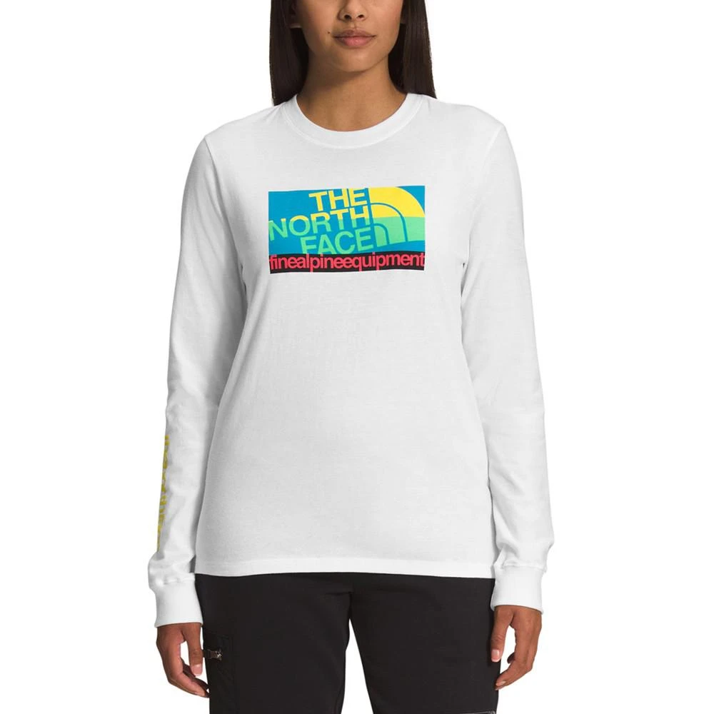 商品The North Face|Women's Long-Sleeve Graphic Injection T-Shirt,价格¥210,第1张图片