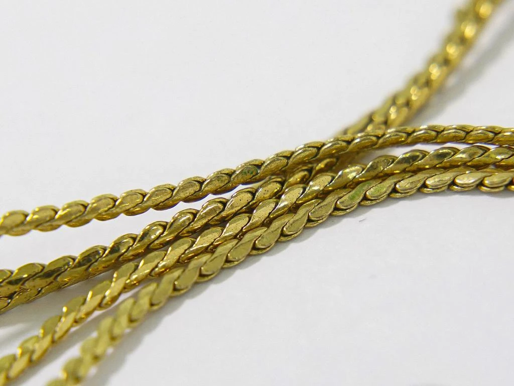 商品[二手商品] Dior|Cd  Plated Necklace Jewelry (Pre-Owned),价格¥3059,第4张图片详细描述