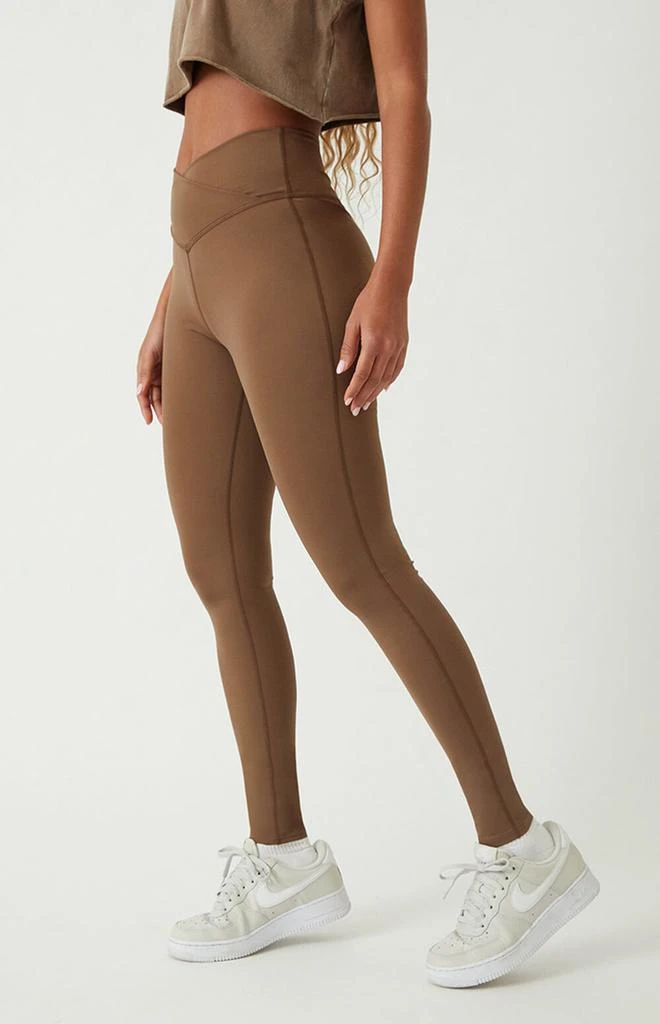 商品LA Hearts by PacSun|Active Far Out Yoga Pants,价格¥110,第2张图片详细描述