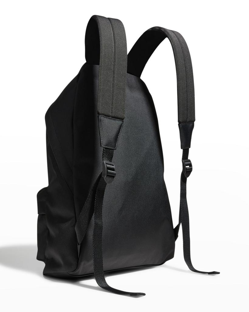 Men's Nylon-Canvas Logo Backpack商品第3张图片规格展示
