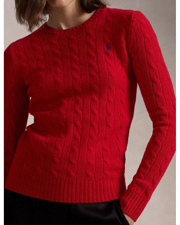 商品Ralph Lauren|Cable Knit Wool & Cashmere Sweater,价格¥1118,第4张图片详细描述