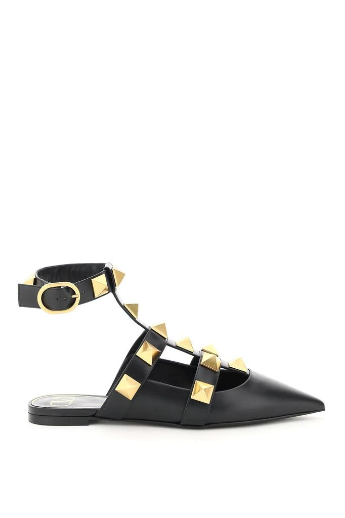 商品Valentino|Valentino garavani roman stud ballet flats,价格¥5339,第1张图片