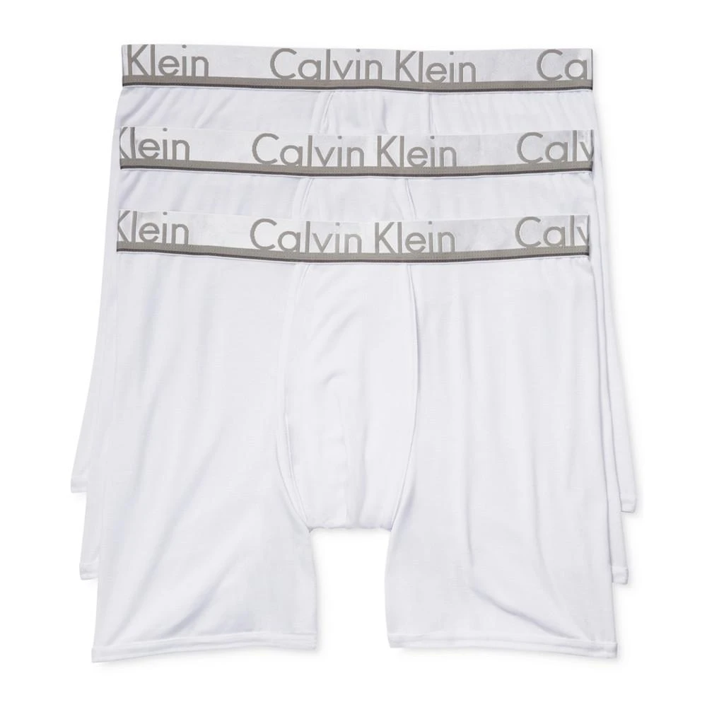 商品Calvin Klein|Men's Comfort Microfiber Boxer Brief 3 Pack,价格¥167,第1张图片