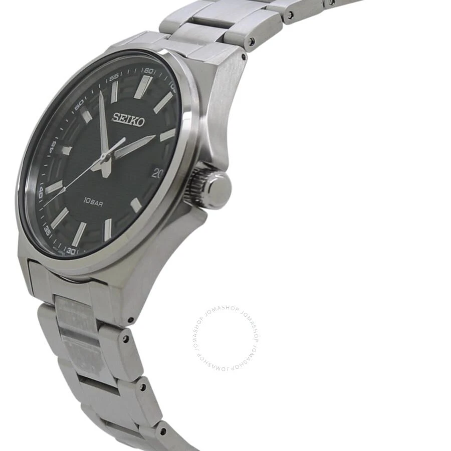 商品Seiko|Quartz Green Dial Stainless Steel Men's Watch SUR503P1,价格¥820,第2张图片详细描述