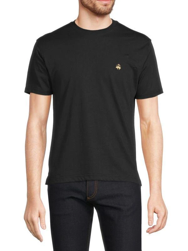 商品Brooks Brothers|布克兄弟男士棉质 T 恤休闲舒适,价格¥202,第1张图片