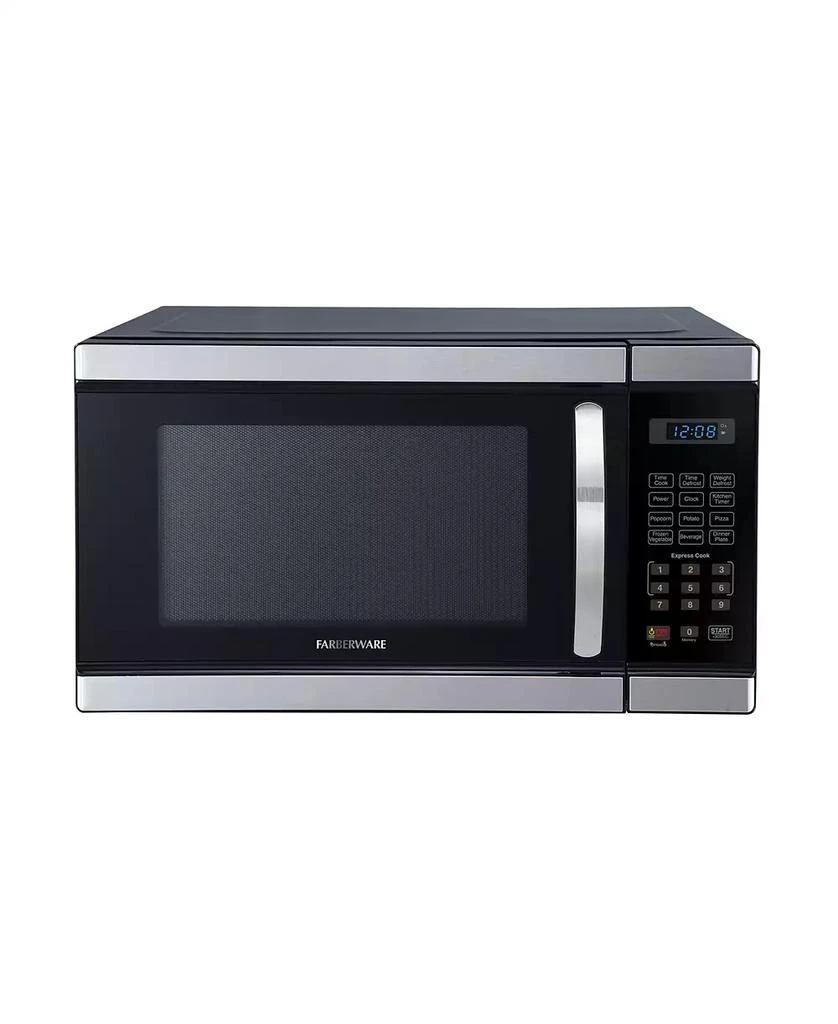 商品Farberware|Professional FMO11AHTBKL 1.1 Cu. Ft 1000-Watt Microwave Oven,价格¥972,第1张图片