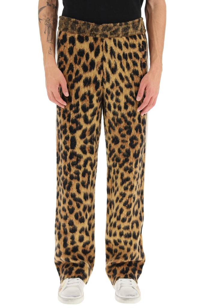 Palm Angels Leopard Jacquard Knit Pants商品第2张图片规格展示