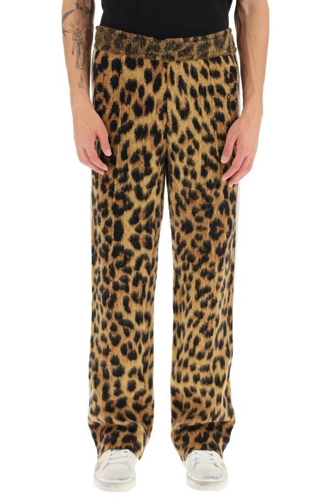 商品Palm Angels|Leopard Jacquard Knit Pants,价格¥4579,第2张图片详细描述