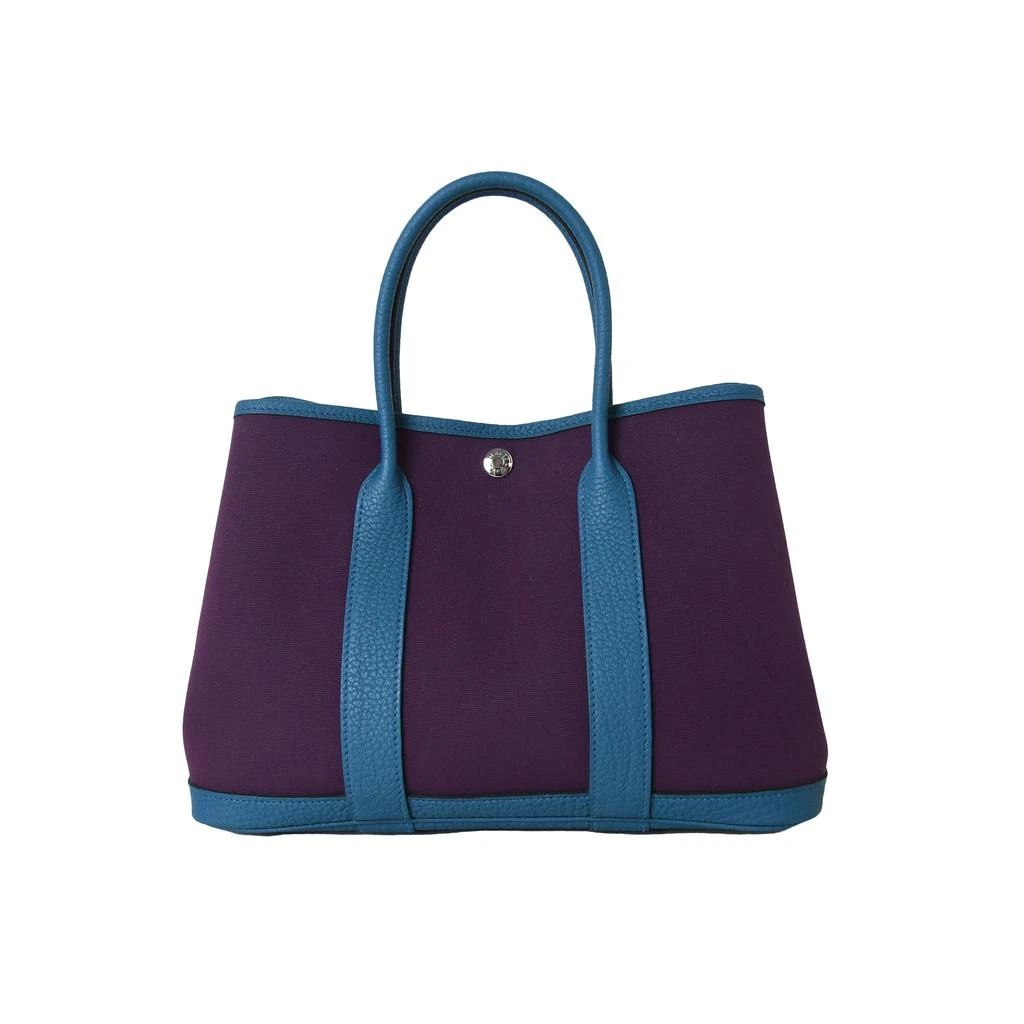 商品Hermes|Hermes Garden Party 30 Cassis Cobalt,价格¥23454,第1张图片