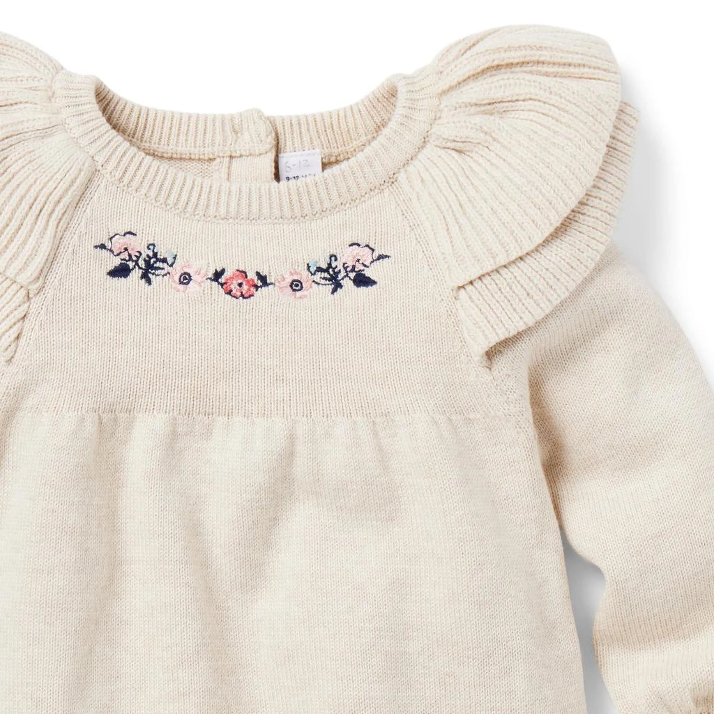 商品Janie and Jack|Embroidered Sweater Bubble (Infant),价格¥397,第3张图片详细描述