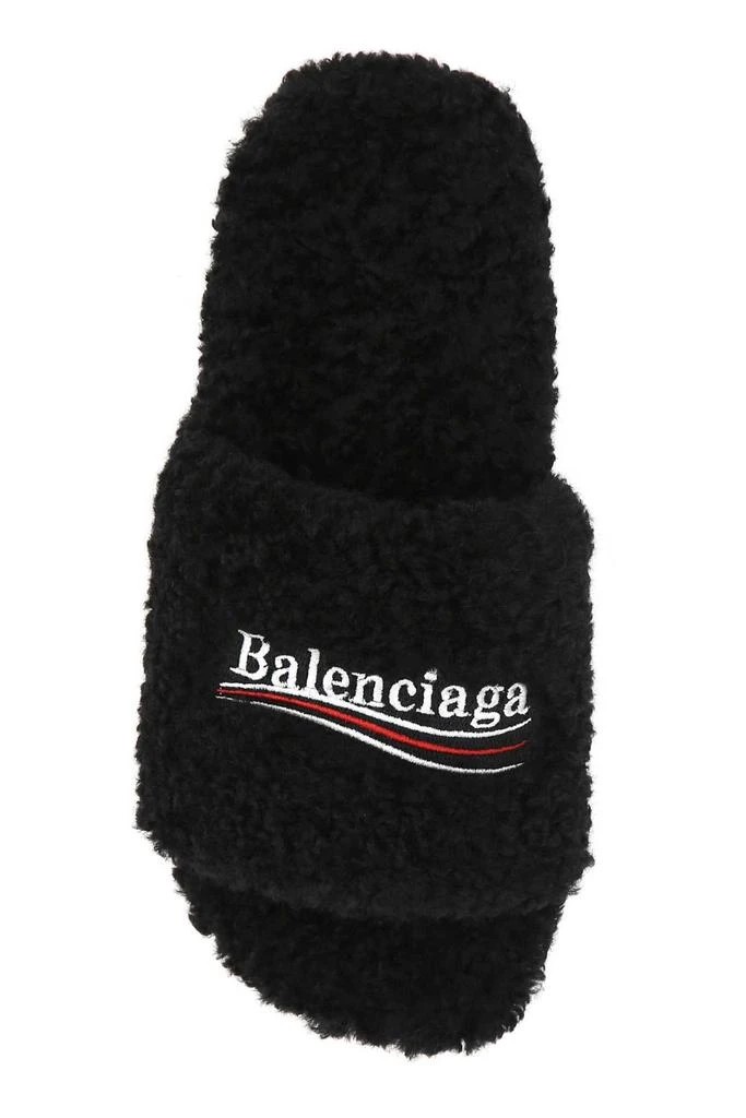 商品Balenciaga|Balenciaga Furry Slide Sandals,价格¥3534,第3张图片详细描述