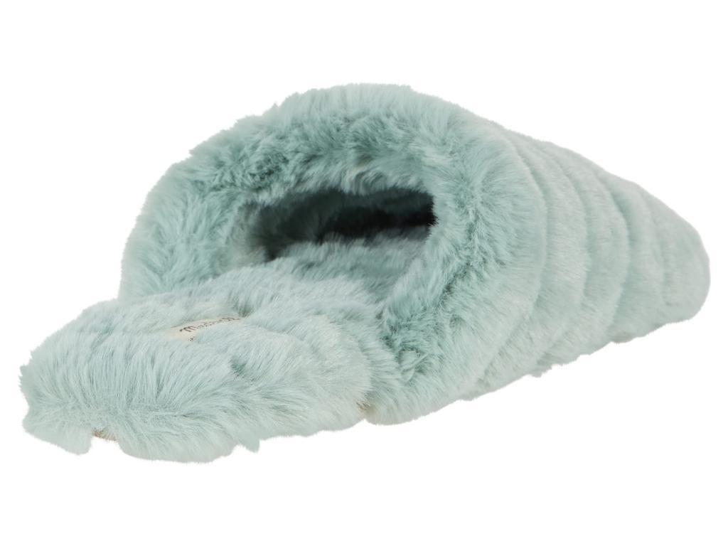 商品Madewell|Quilted Scuff Slippers in Recycled Faux Fur,价格¥214,第7张图片详细描述