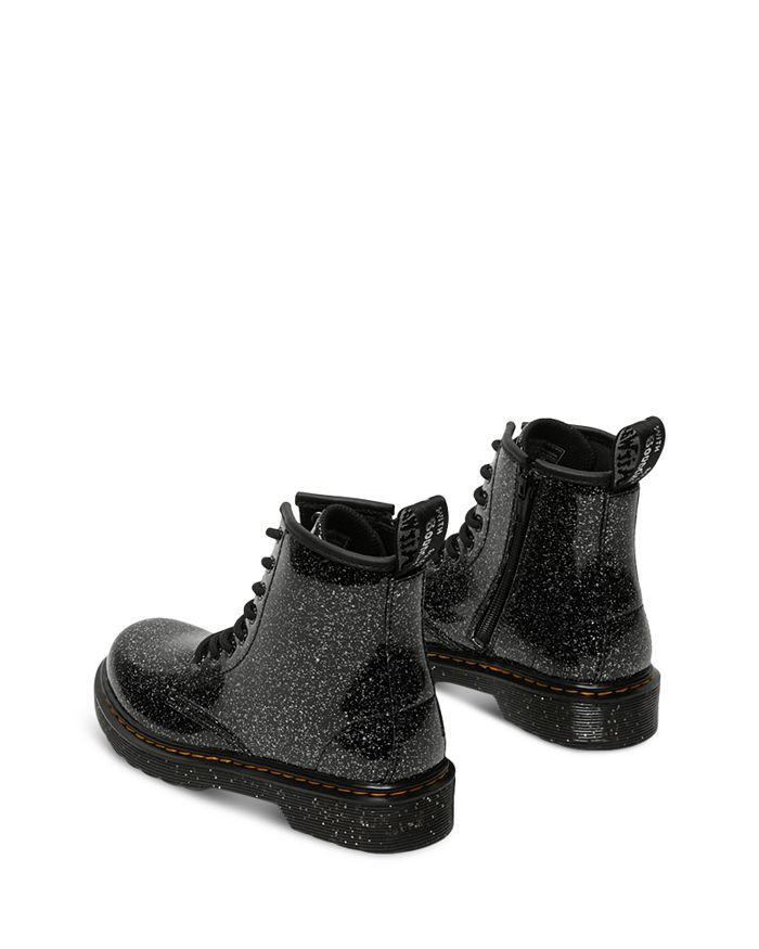 商品Dr. Martens|Girls' Black Cosmic Glitter Boots - Toddler, Little Kid, Big Kid,价格¥531,第4张图片详细描述