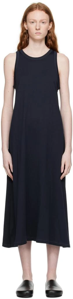 商品Studio Nicholson|Navy Flint Midi Dress,价格¥993,第1张图片