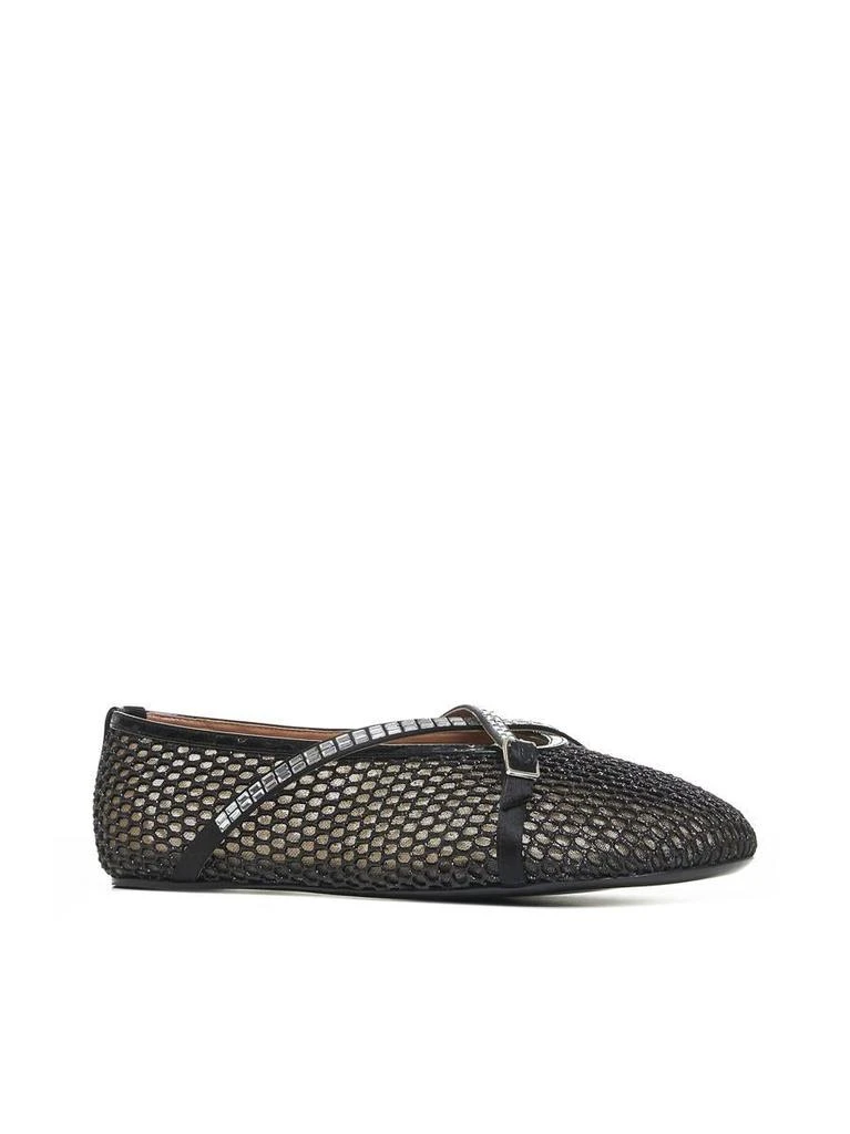 商品D'Accori|D'Accori Flats in Honey Comb Black,价格¥2932,第2张图片详细描述