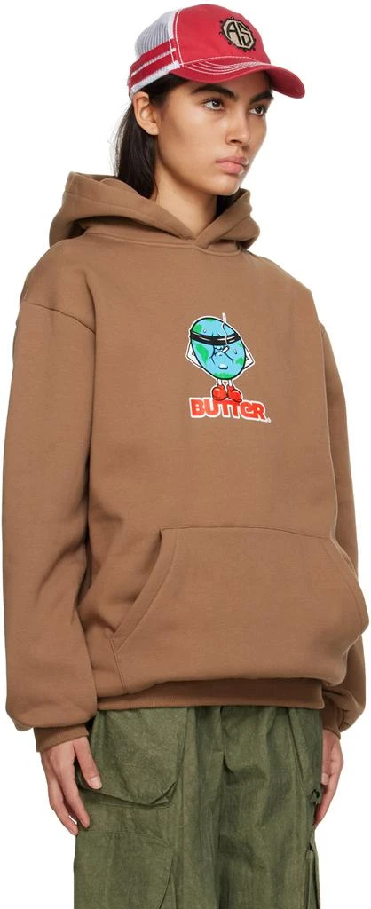商品Butter Goods|Brown Blindfold Hoodie,价格¥455,第2张图片详细描述