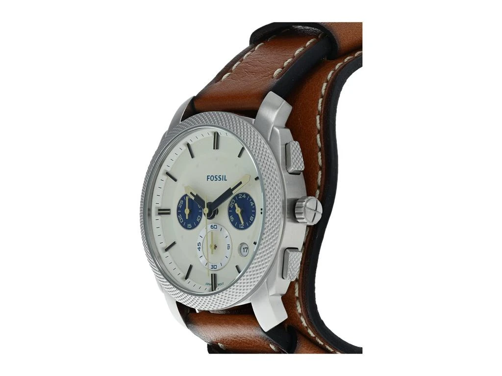 商品Fossil|Machine Chronograph Leather Watch - FS5922,价格¥718,第2张图片详细描述