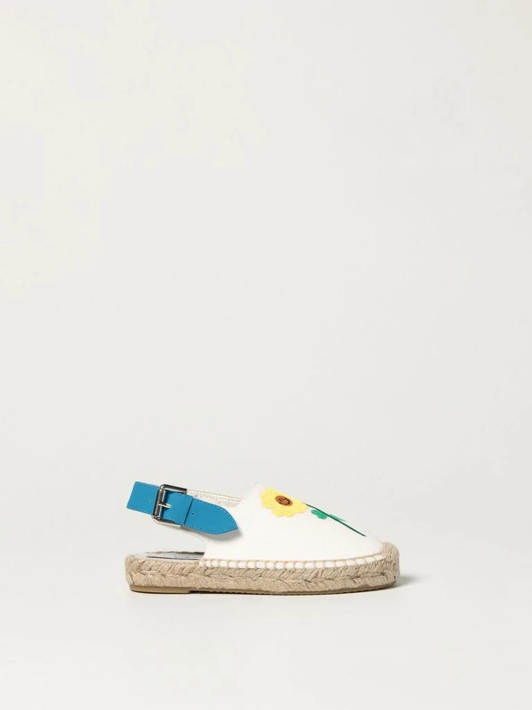 商品Stella McCartney|Stella McCartney slingback espadrilles in canvas and leather,价格¥640,第1张图片