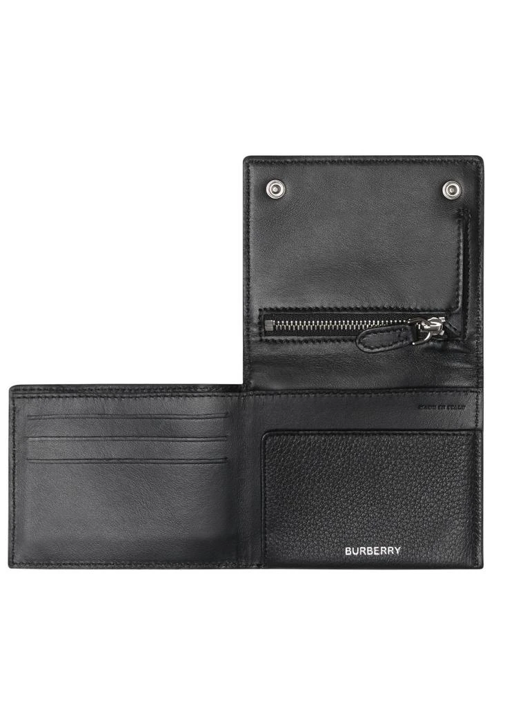 商品Burberry|Grainy leather trifold wallet,价格¥4034,第5张图片详细描述