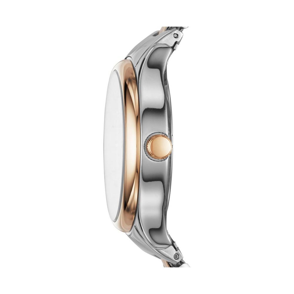 Women's Modern Sophisticate Multifunction Two Tone Stainless Steel Watch 36mm商品第2张图片规格展示