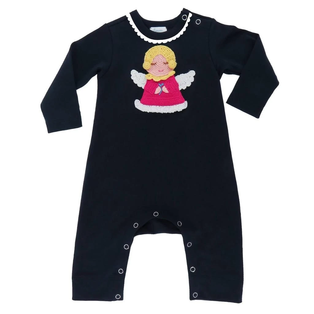 商品Lemon Loves Layette|Lemon Loves Layette - Newborn And Baby Girls Guardian Angel Romper,价格¥495,第2张图片详细描述